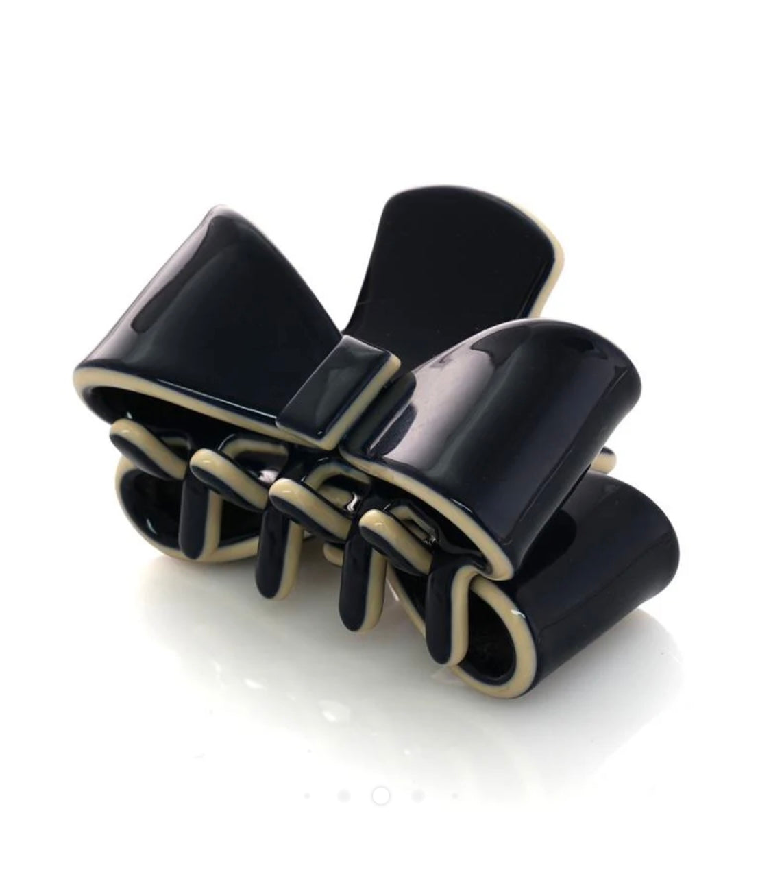 LIM LIM FASHION ACCESSORIES - sistrbrand SMALL DOUBLE BOW JAWCLIP