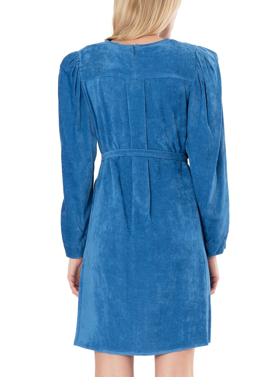 ISABEL MARANT corduroy dress with tie