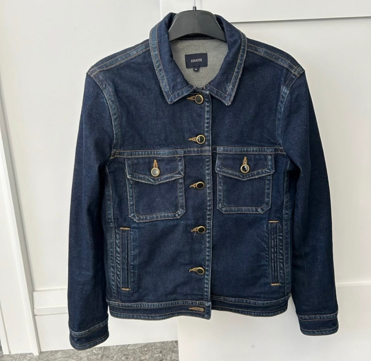 KHAITE - Laura Denim Jacket Detroit