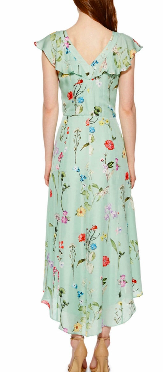 Parker Silk Maxi Floral Dress