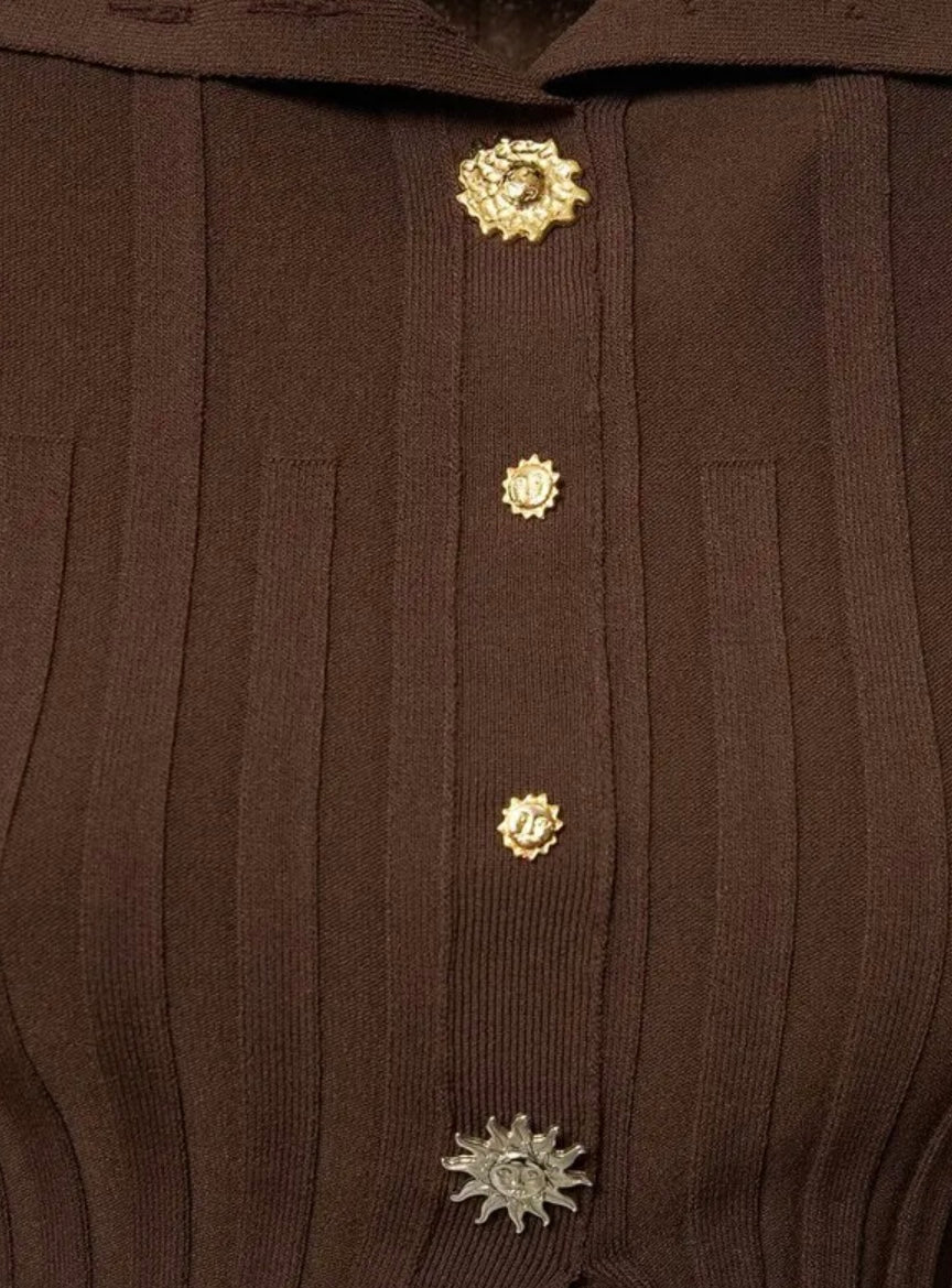JACQUEMUS
Le Cardigan Bando Cardigan W/ Buttons - Brown