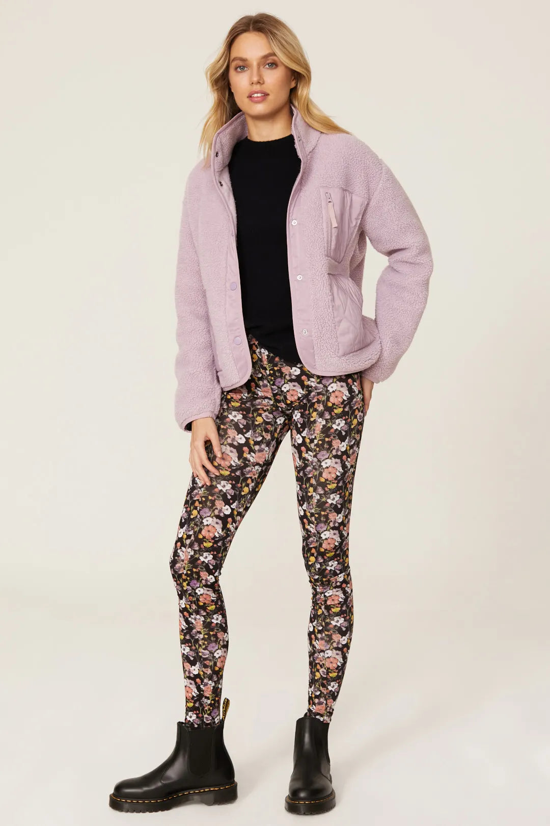 RAILS Lorna fleece jacket