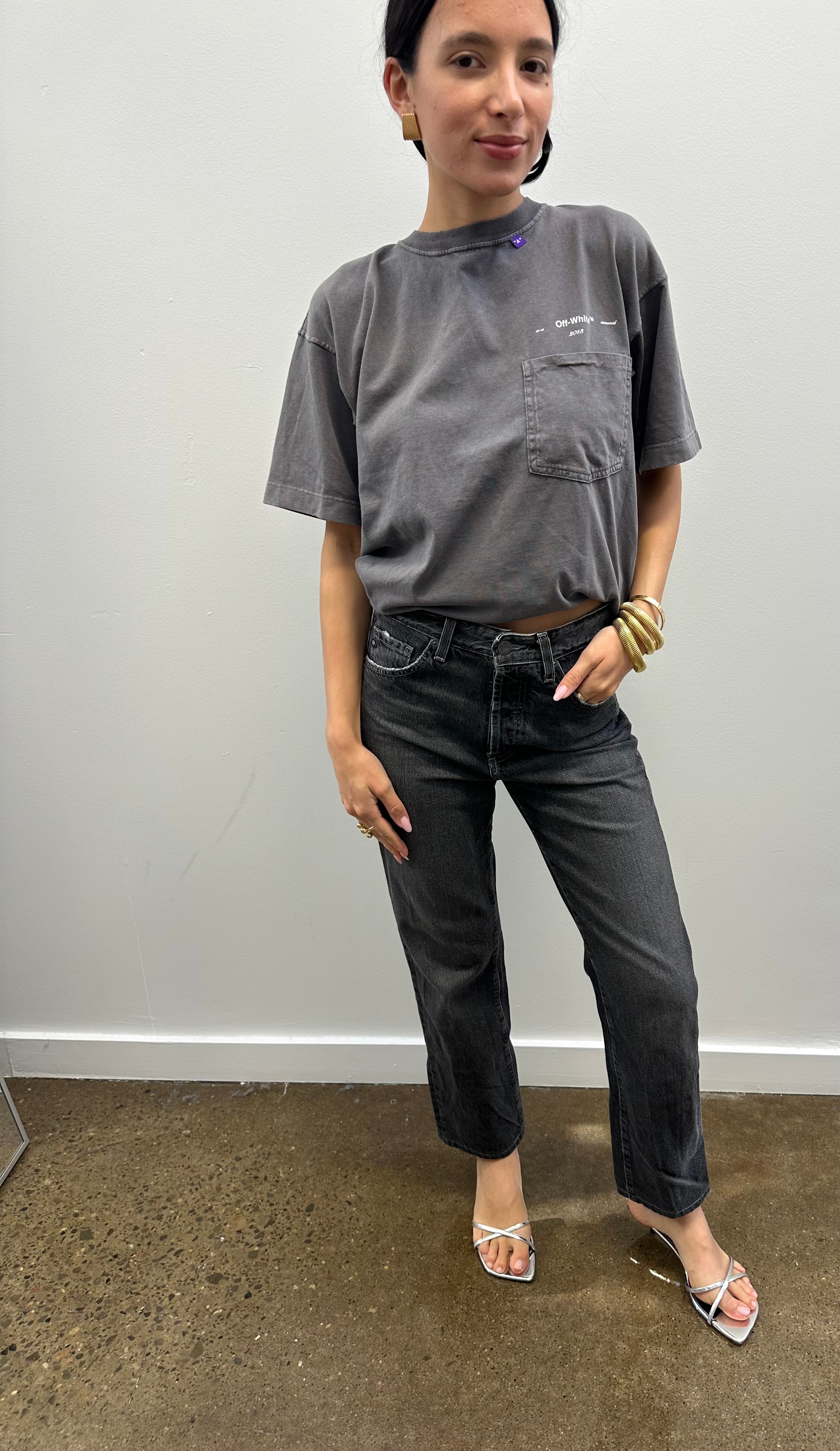 AG - ALEXXIS HIGH RISE VINTAGE STRAIGHT JEANS