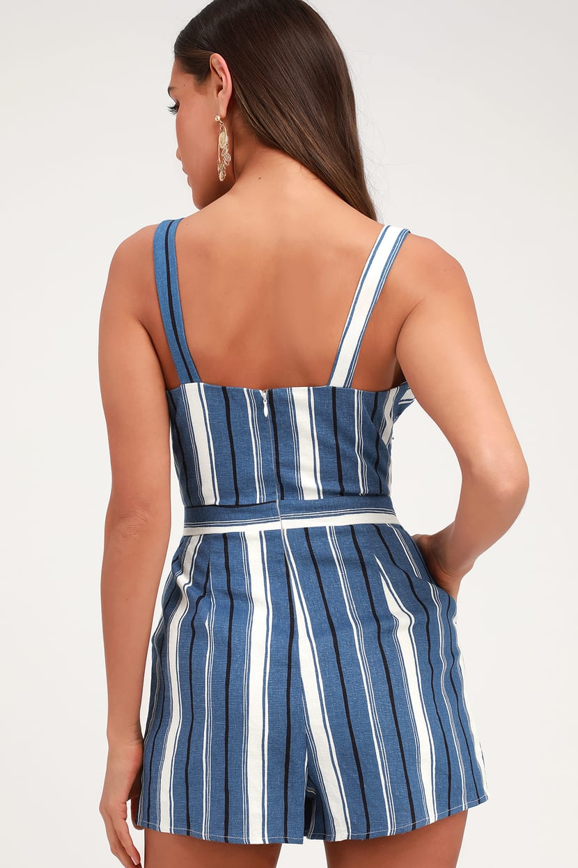 Lost & Wander Striped Romper