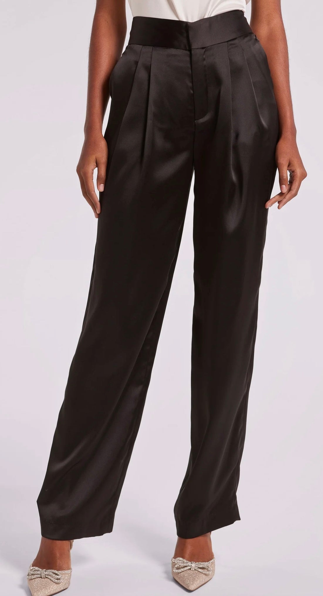 Generation Love - Madison Satin Blazer and Keotin Satin Pants SET