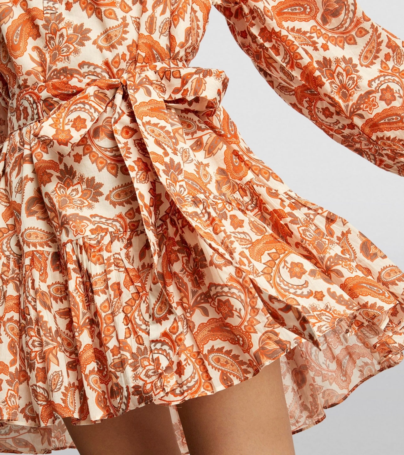 MAJE
Paisley Print Shirt Dress