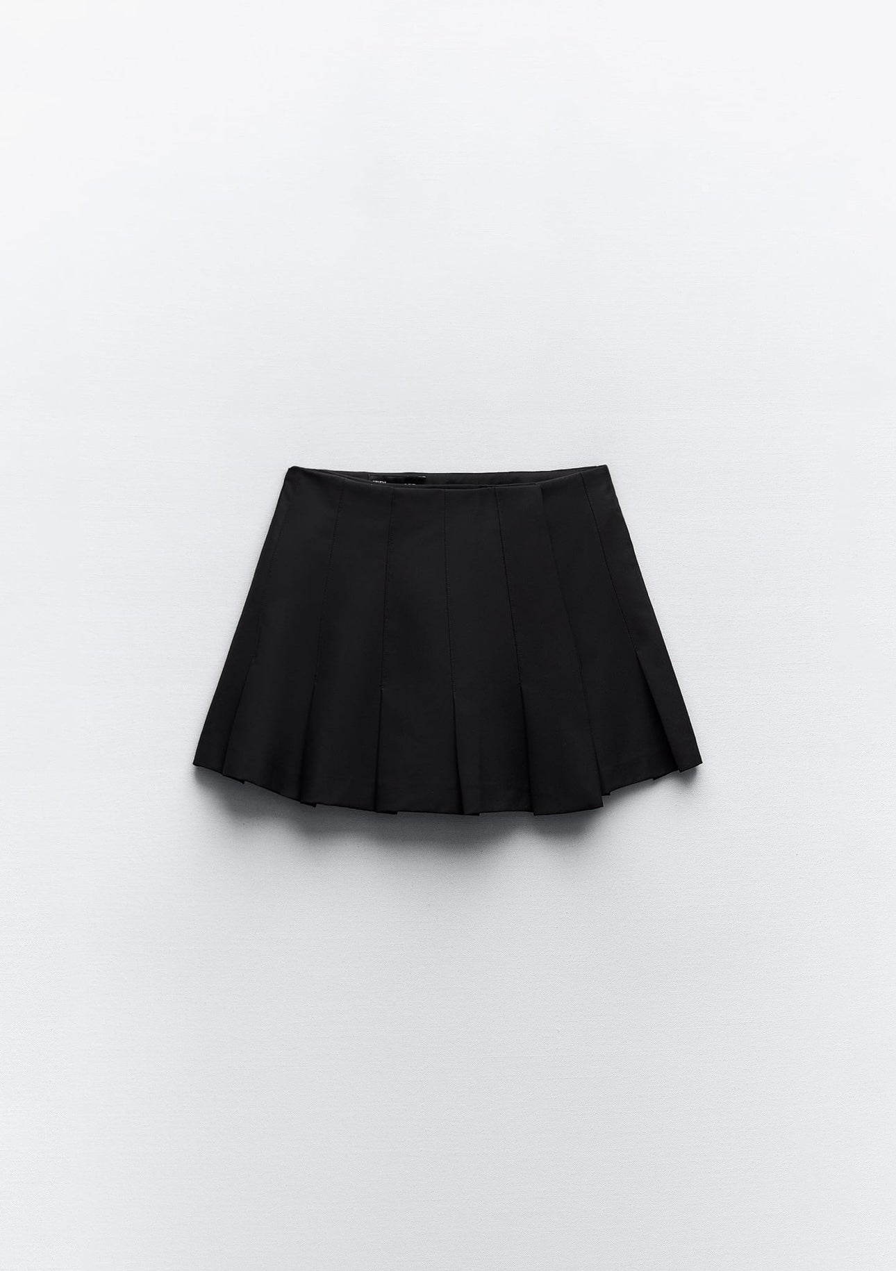 ZARA - BOX PLEAT MINI SKIRT