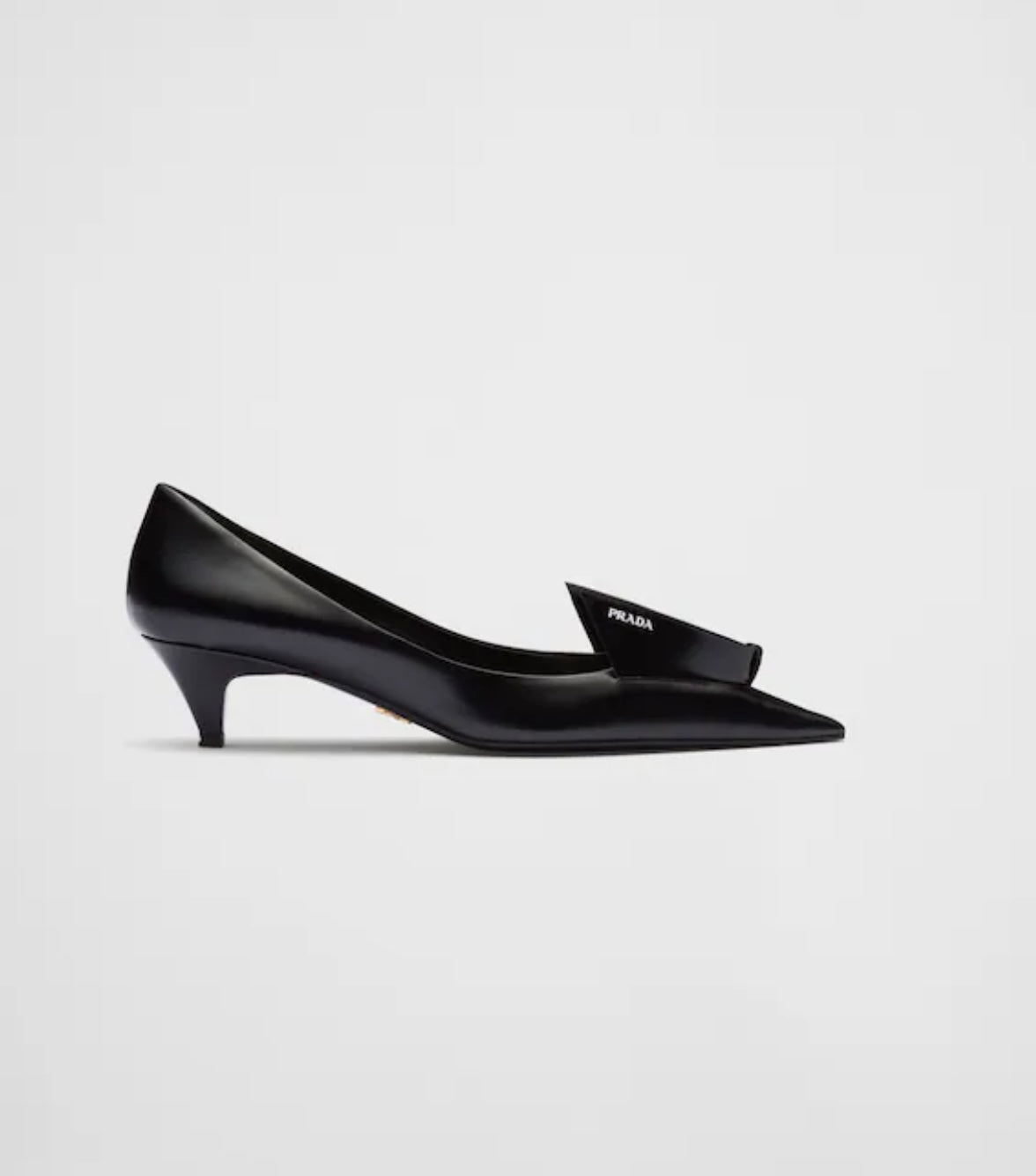 PRADA - Brushed Leather Pumps