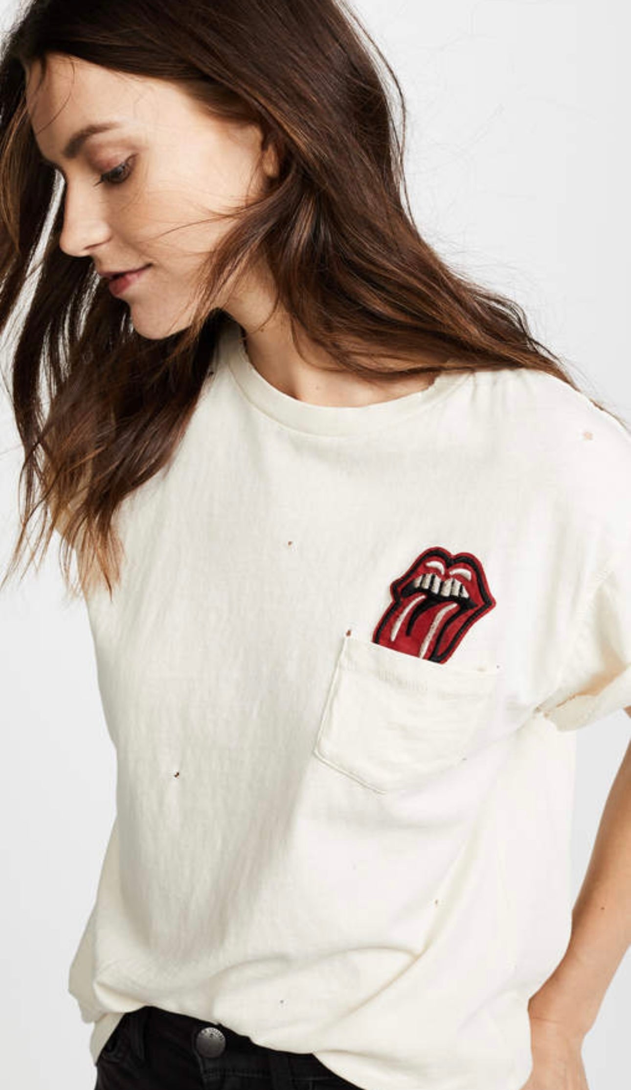 MADEWORN Rolling Stones graphic tee
