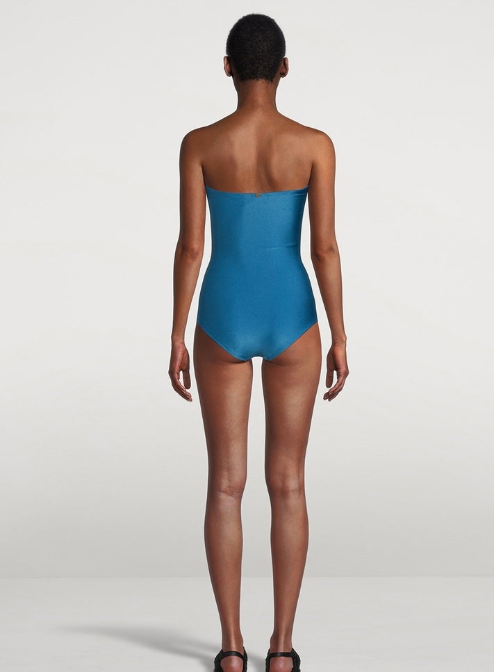 ADRIANA DEGREAS
Timeless Halter One-Piece Swimsuit