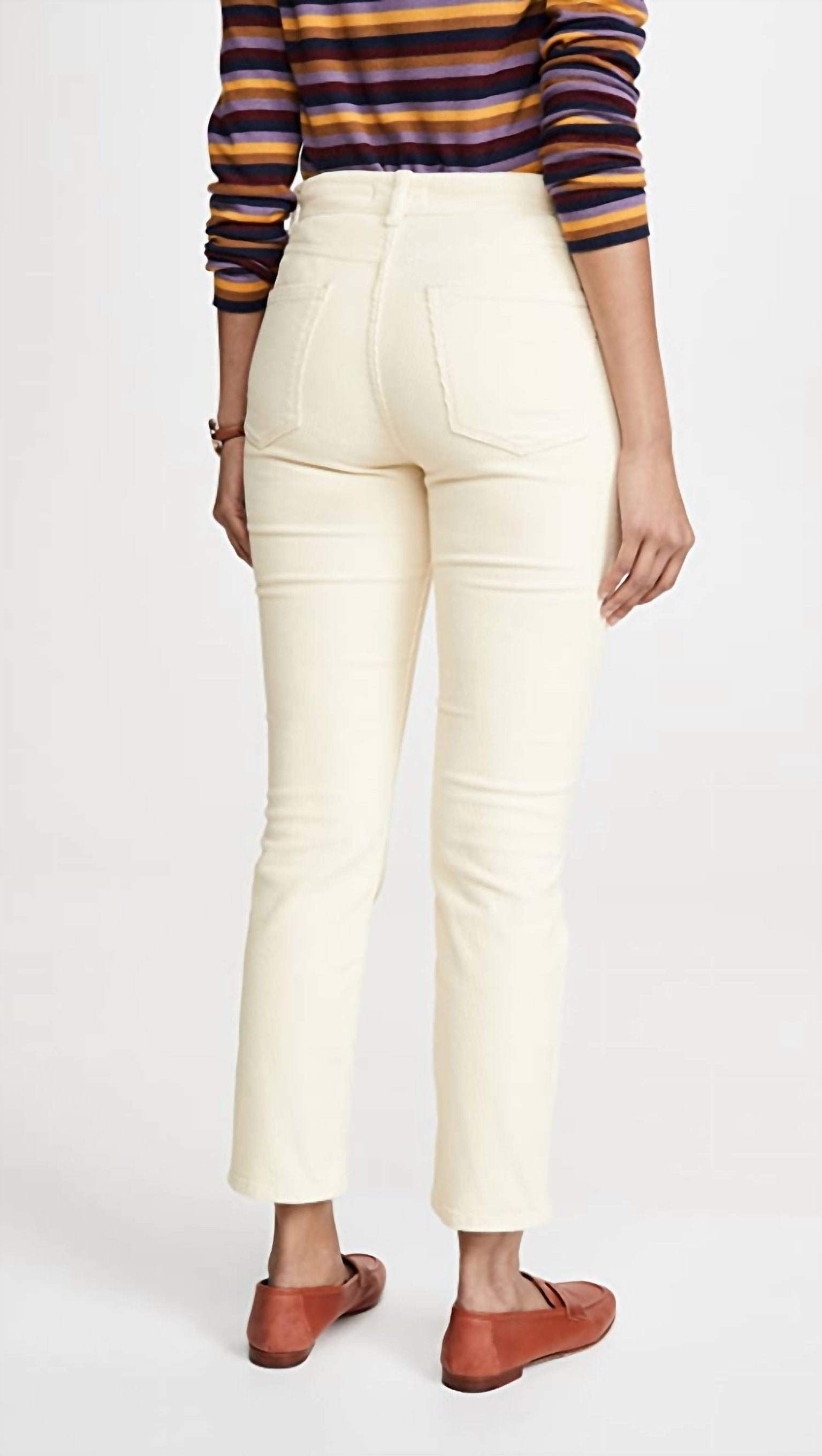 DL1961 cream corduroy pants