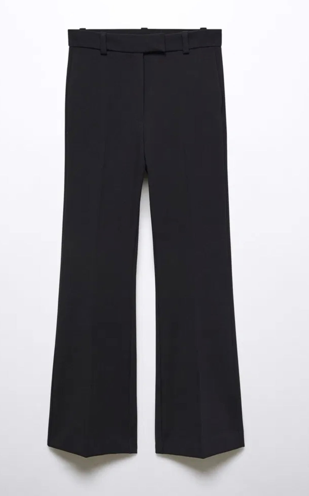 Mango - Black Kick Flared Trousers