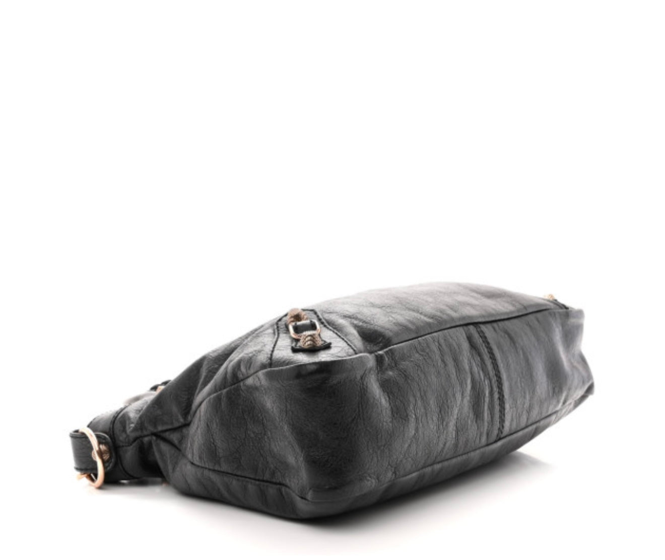 BALENCIAGA
Agneau 12 Rose Gold Hardware Town Black