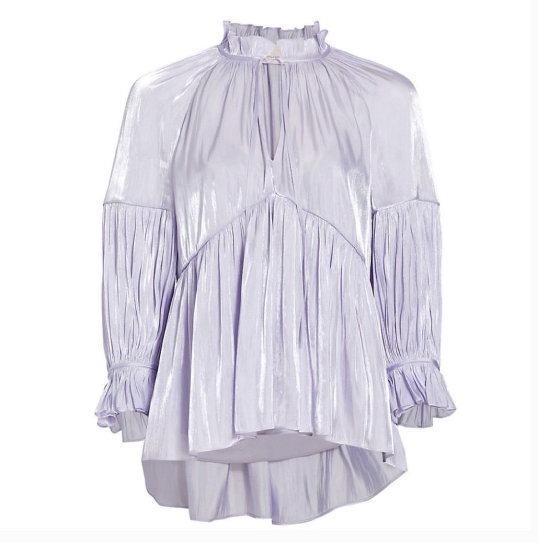 Cinq A Sept Lilac Blouse with Cami