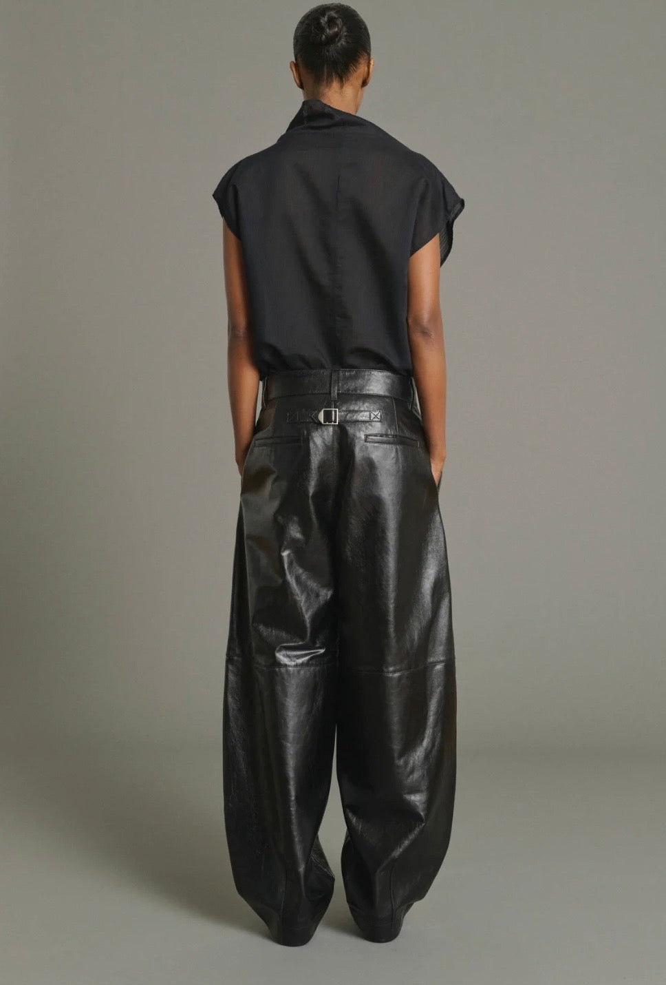 Soeur Sleeveless cotton and silk blouse