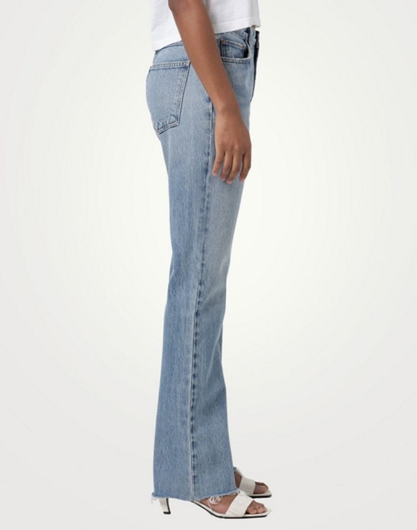 Agolde Leena Mid Rise Baby Flare Jeans NWT