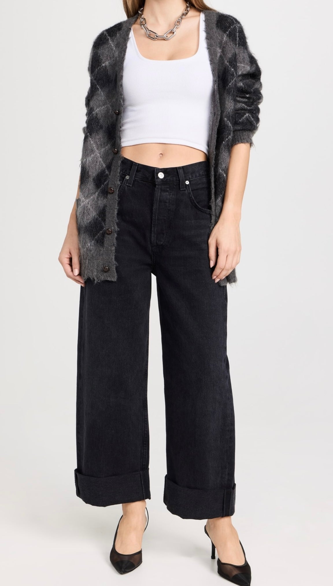 Citizens of Humanity - Ayla Baggy Cuffed Crop in Voila