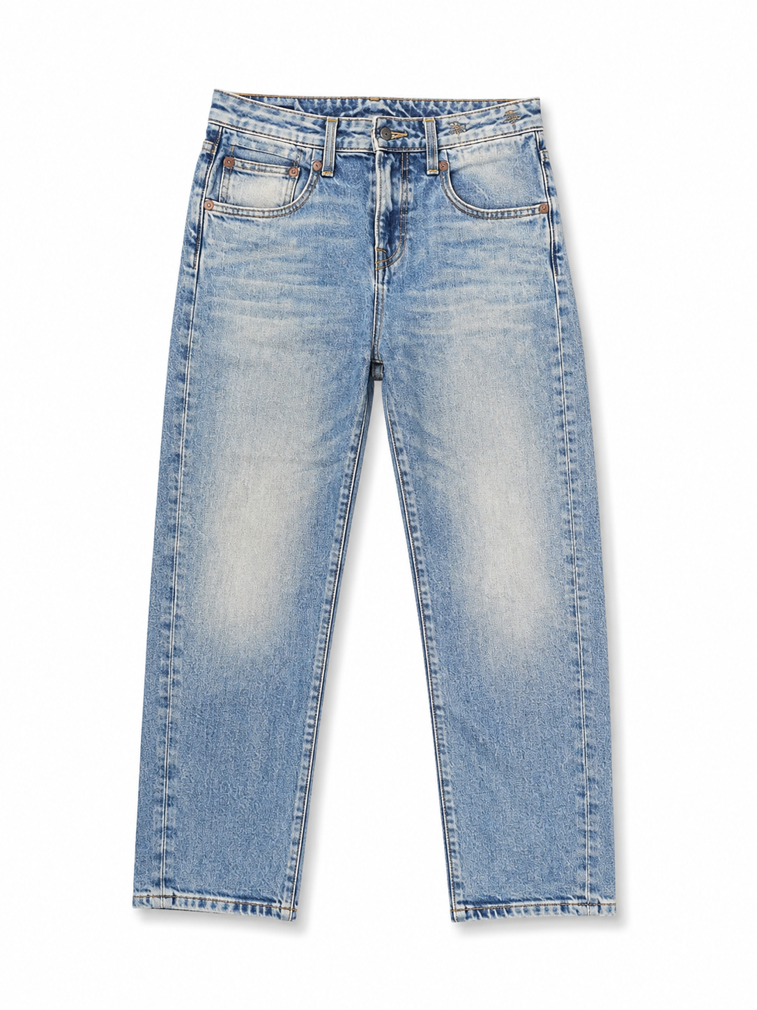 R13 Boy Skinny Jeans in shade jasper stretch