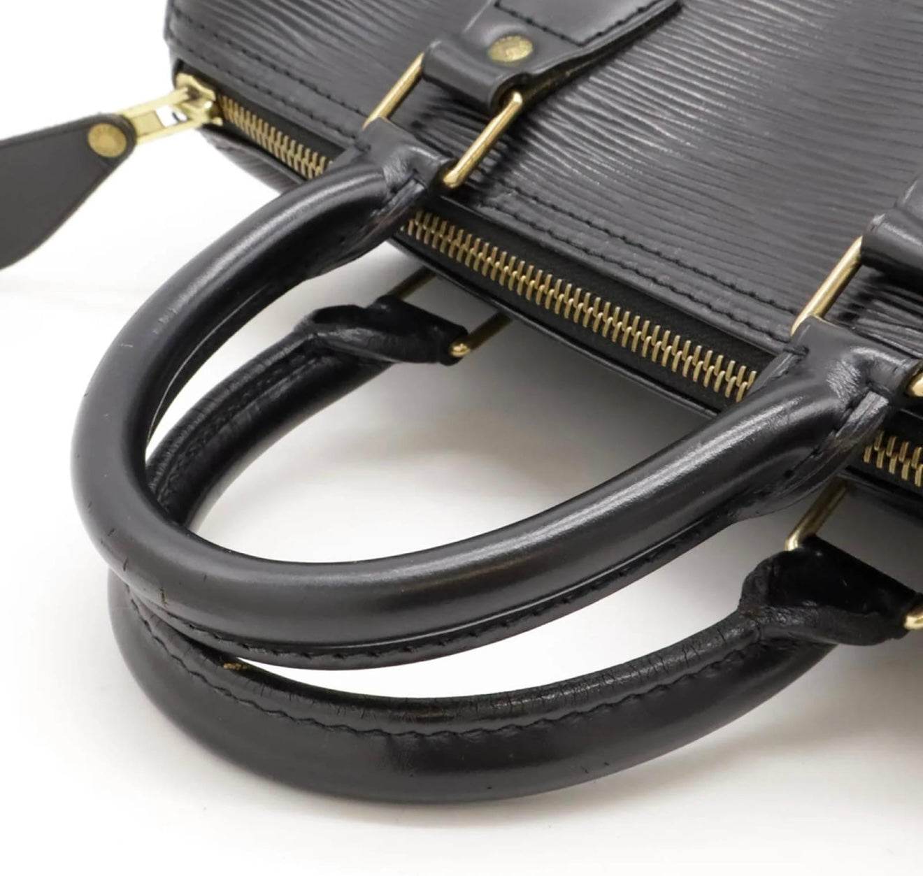 Louis Vuitton Black Epi Leather Speedy 25 Bag, 25