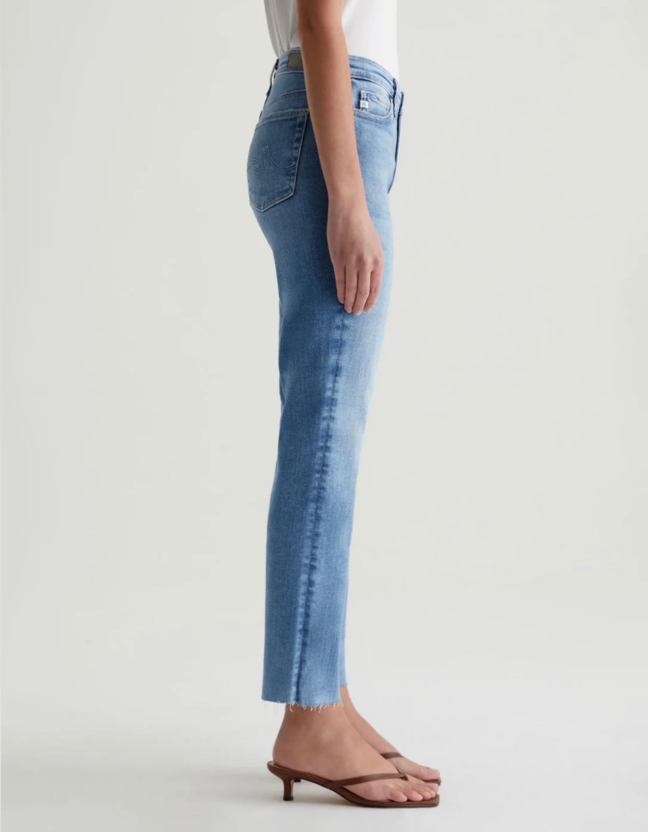 AG JEANS- Mari Mid Rise Crop Jean - Central Coast