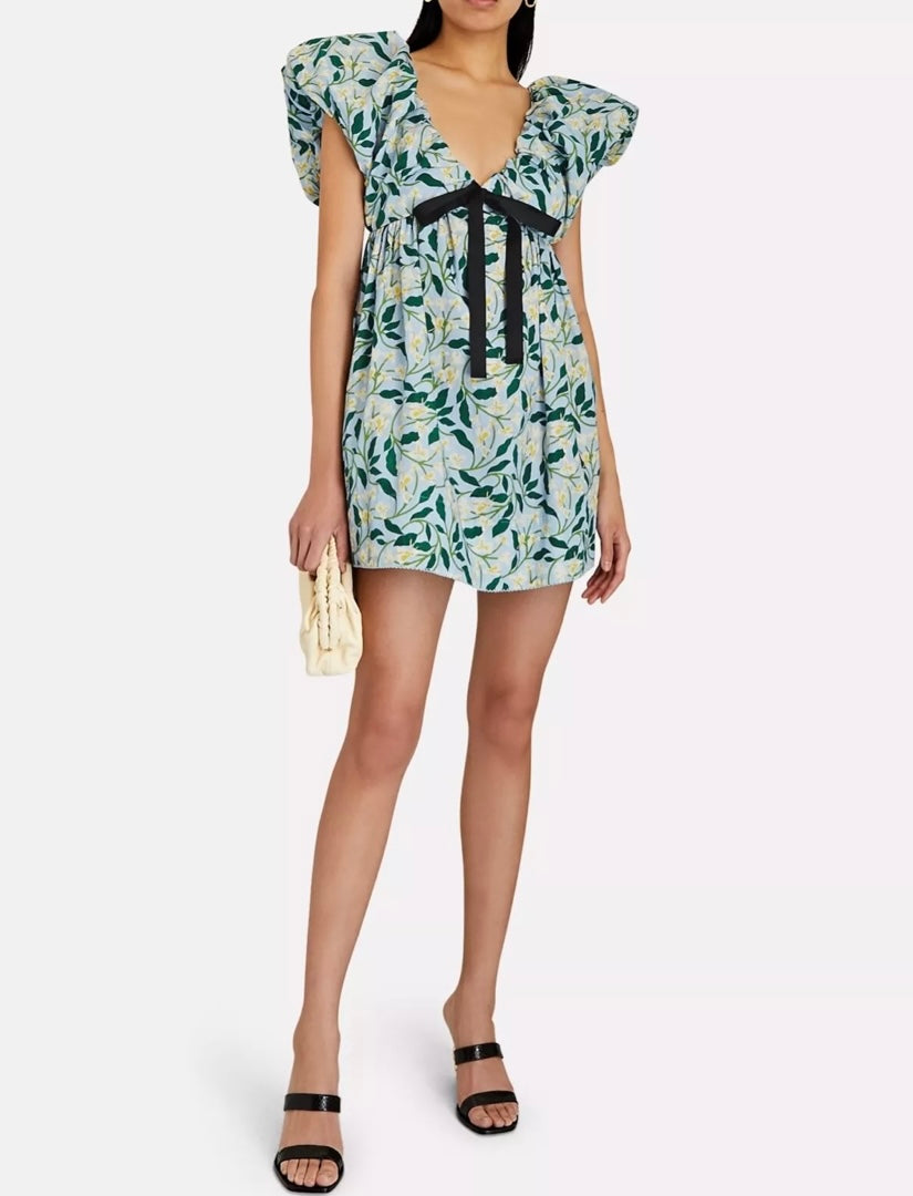 AGUA BY AGUA BENDITA
Celeste Mini Dress - Blue