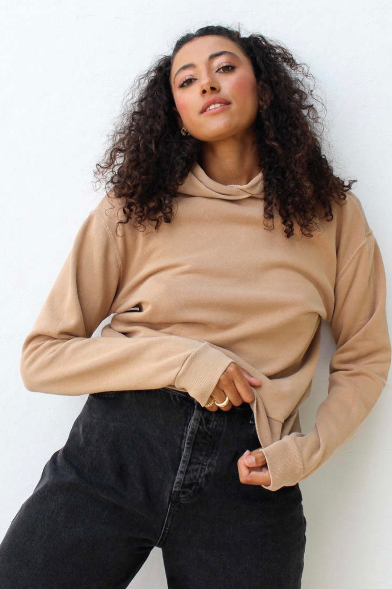 PERFECT WHITE TEE - Heart Pullover Hoodie & Sweatpants