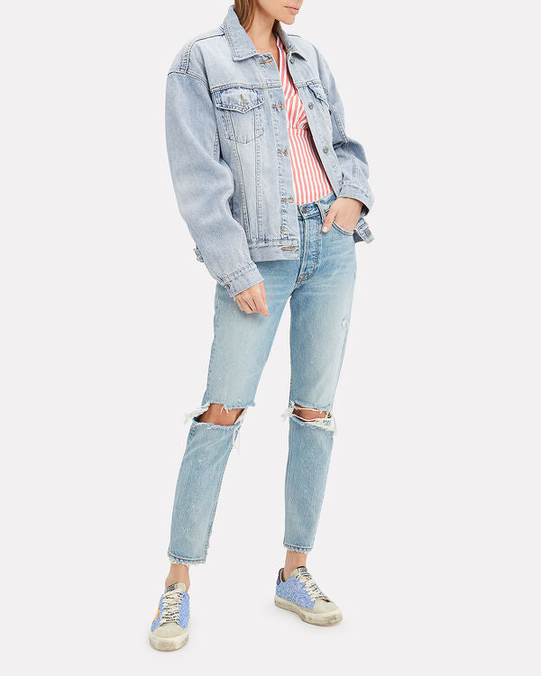 GOLDEN GOOSE sequin may sneakers