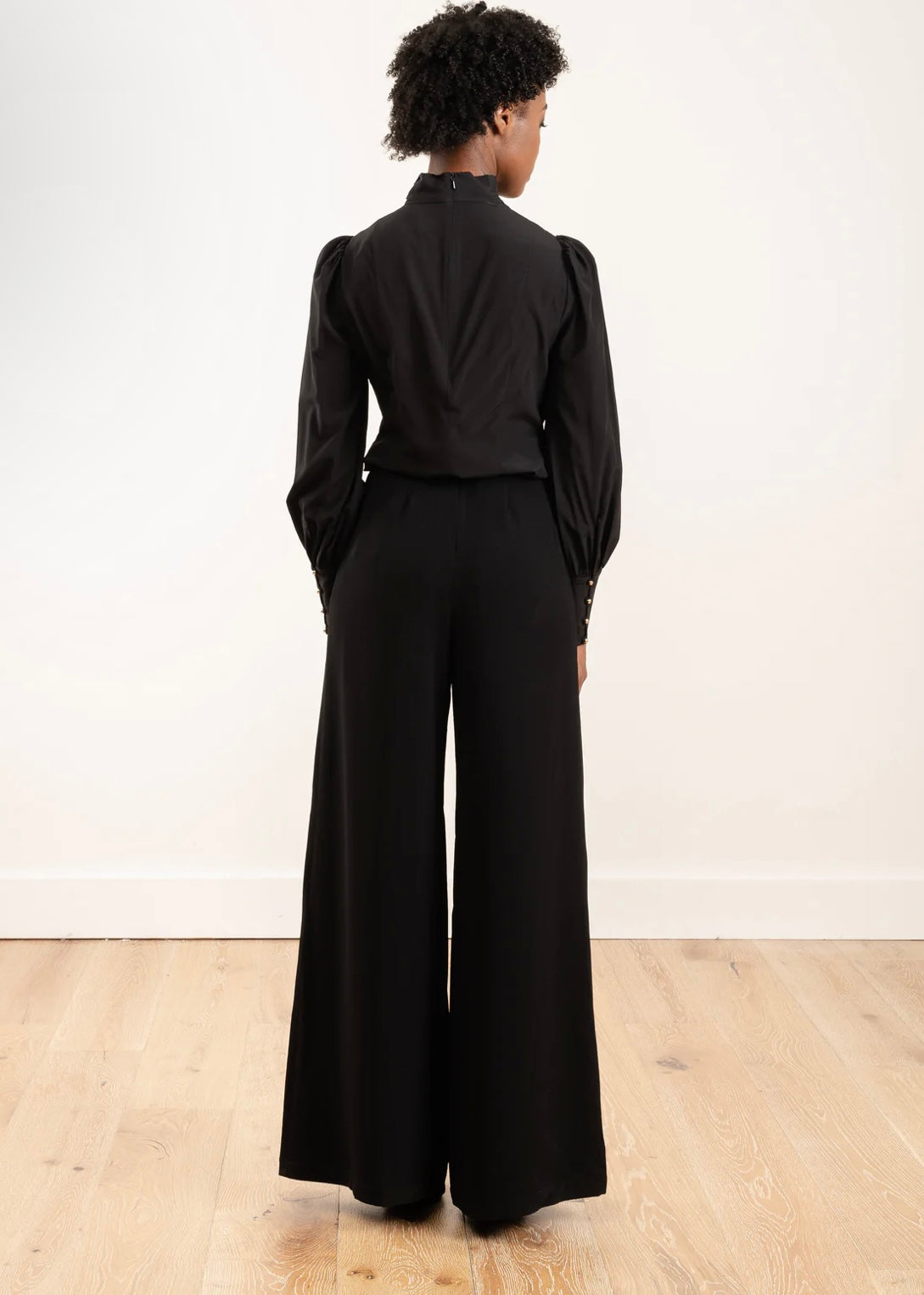 ZIMMERMANN -
espionage wide leg trouser - black