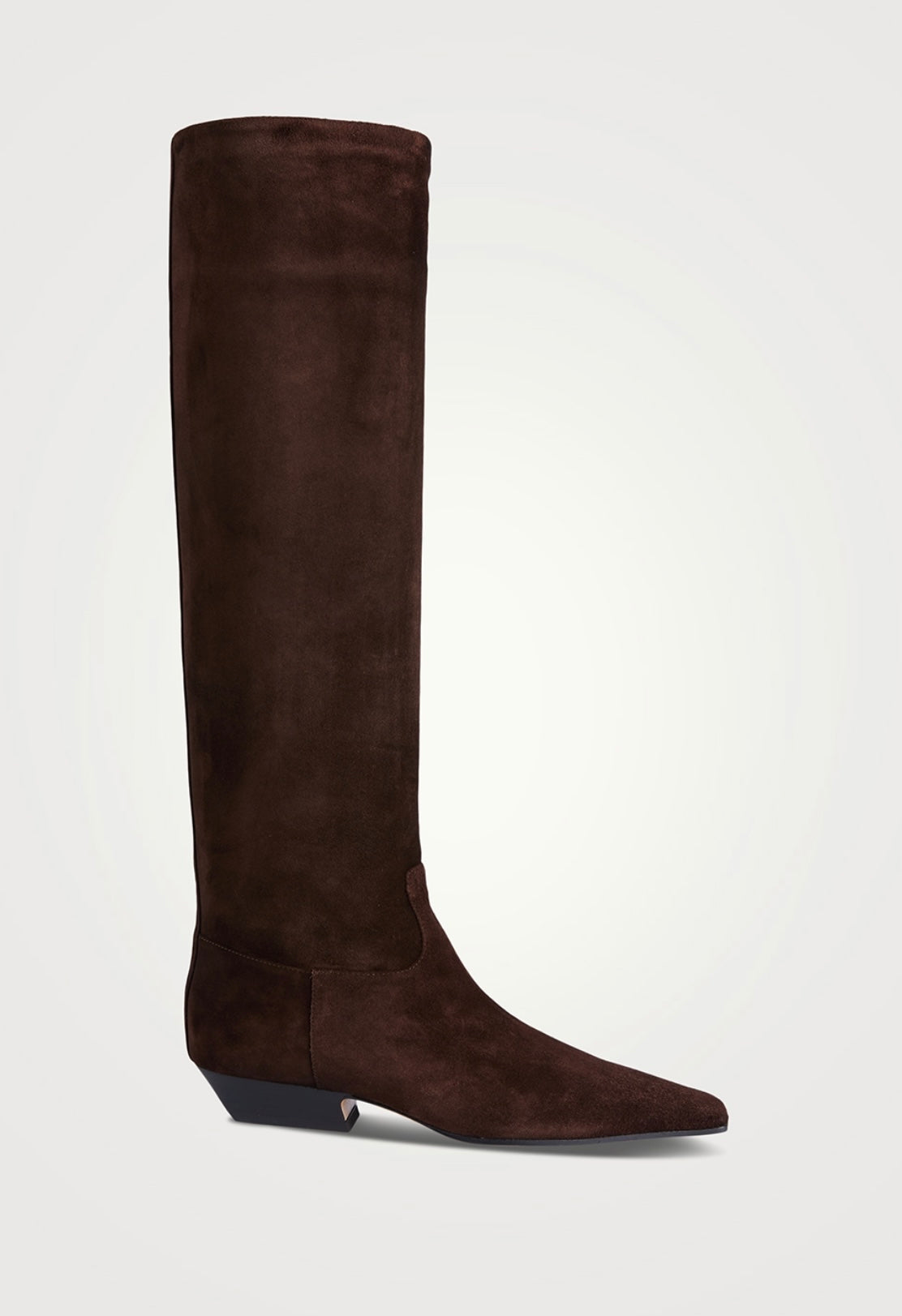 KHAITE
The Marfa Suede Knee-High Boots