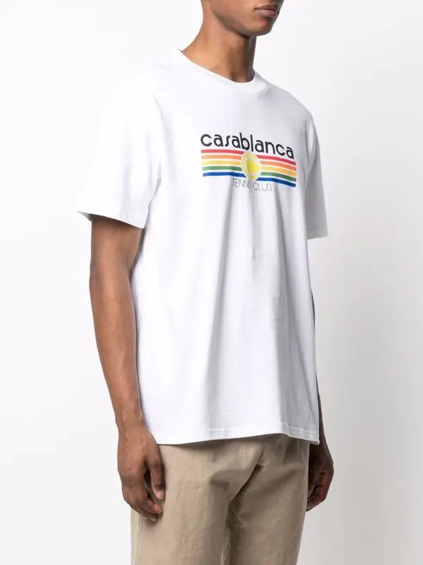 MENS CASABLANCA tennis club tee