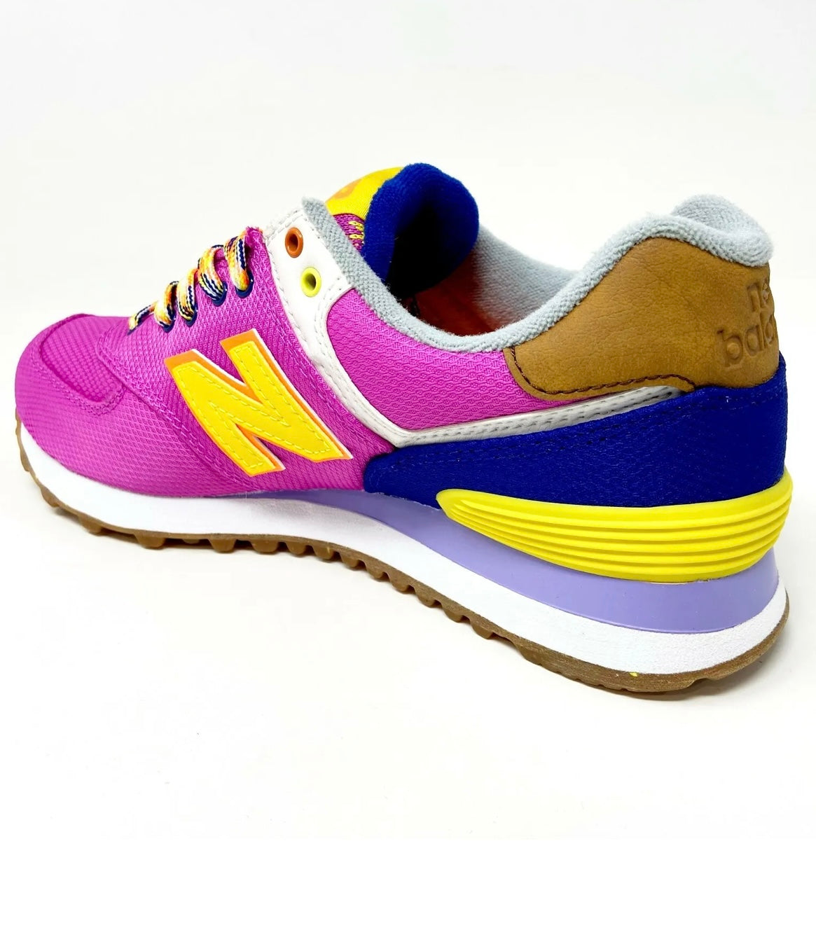 New Balance 574 Classic Weekend Expedition Purple Womens Running Shoes