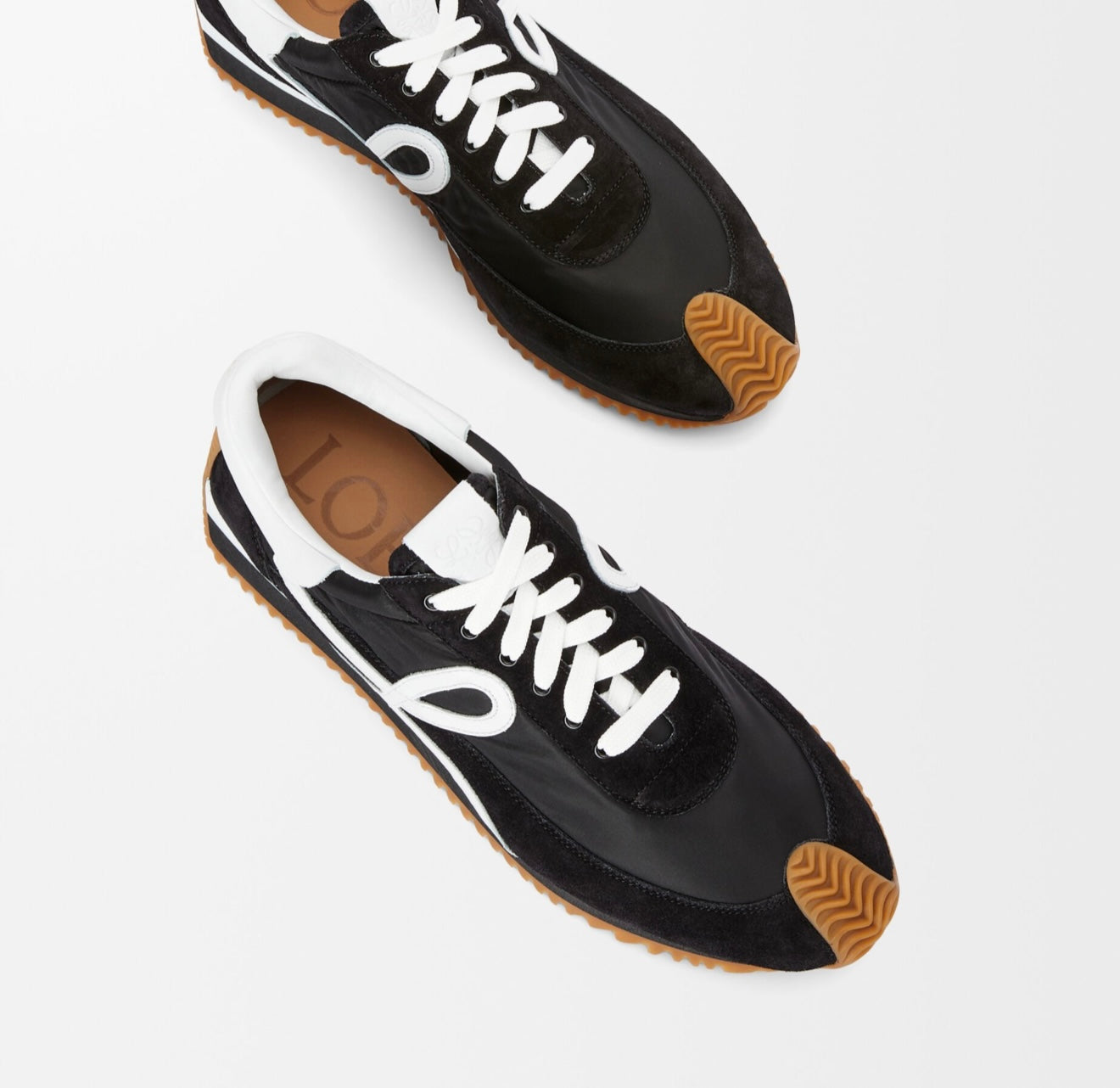 Loewe - LOEWE
Nylon And Suede Flow Runner Sneakers