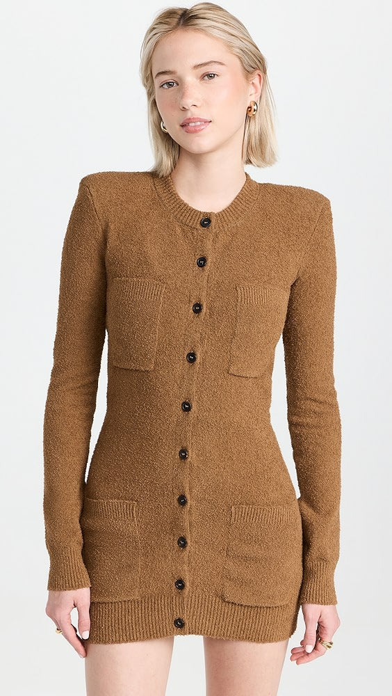 WARDROBE NYC brown button up cardigan