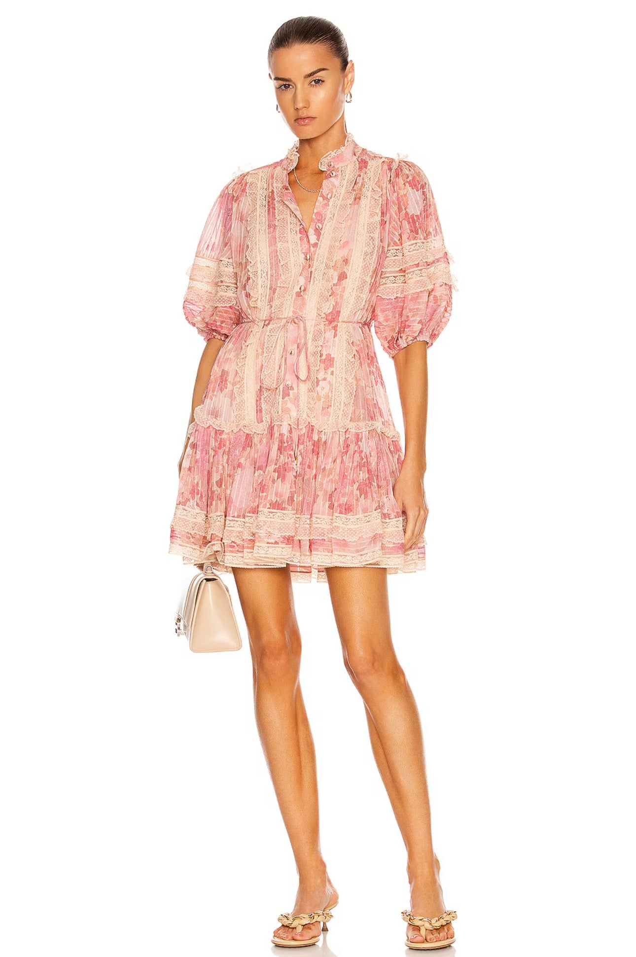 ZIMMERMANN
Concert Pintucked Mini Dress