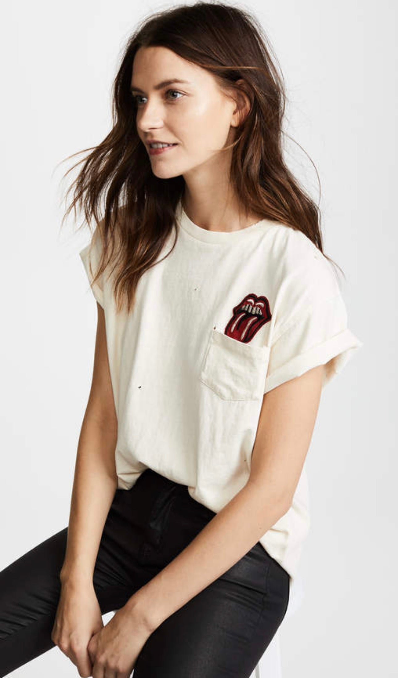 MADEWORN Rolling Stones graphic tee