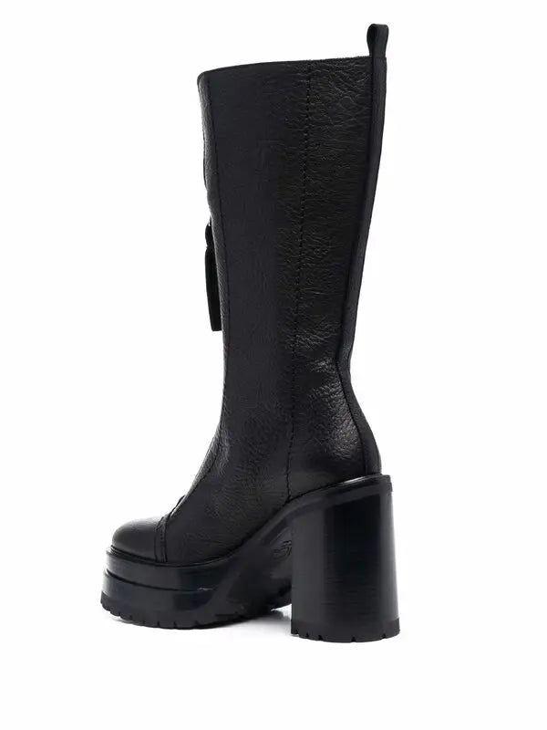 AGL Platform Mid-Calf Boots