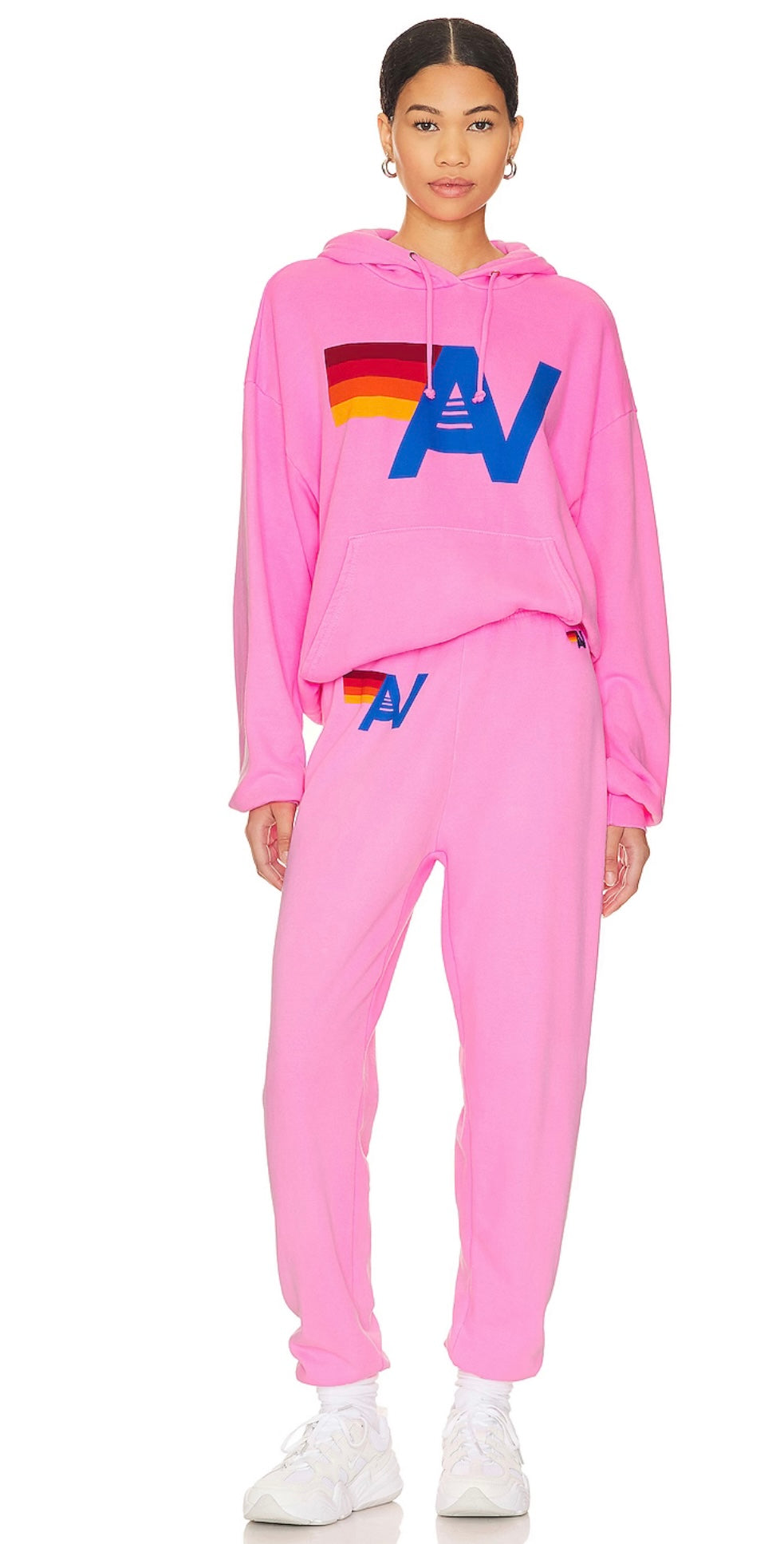 Aviator Nation - Neon Pink Sweatpants