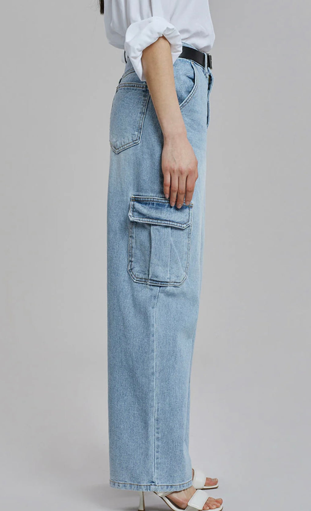 THE FRANKIE SHOP Kai cargo jeans