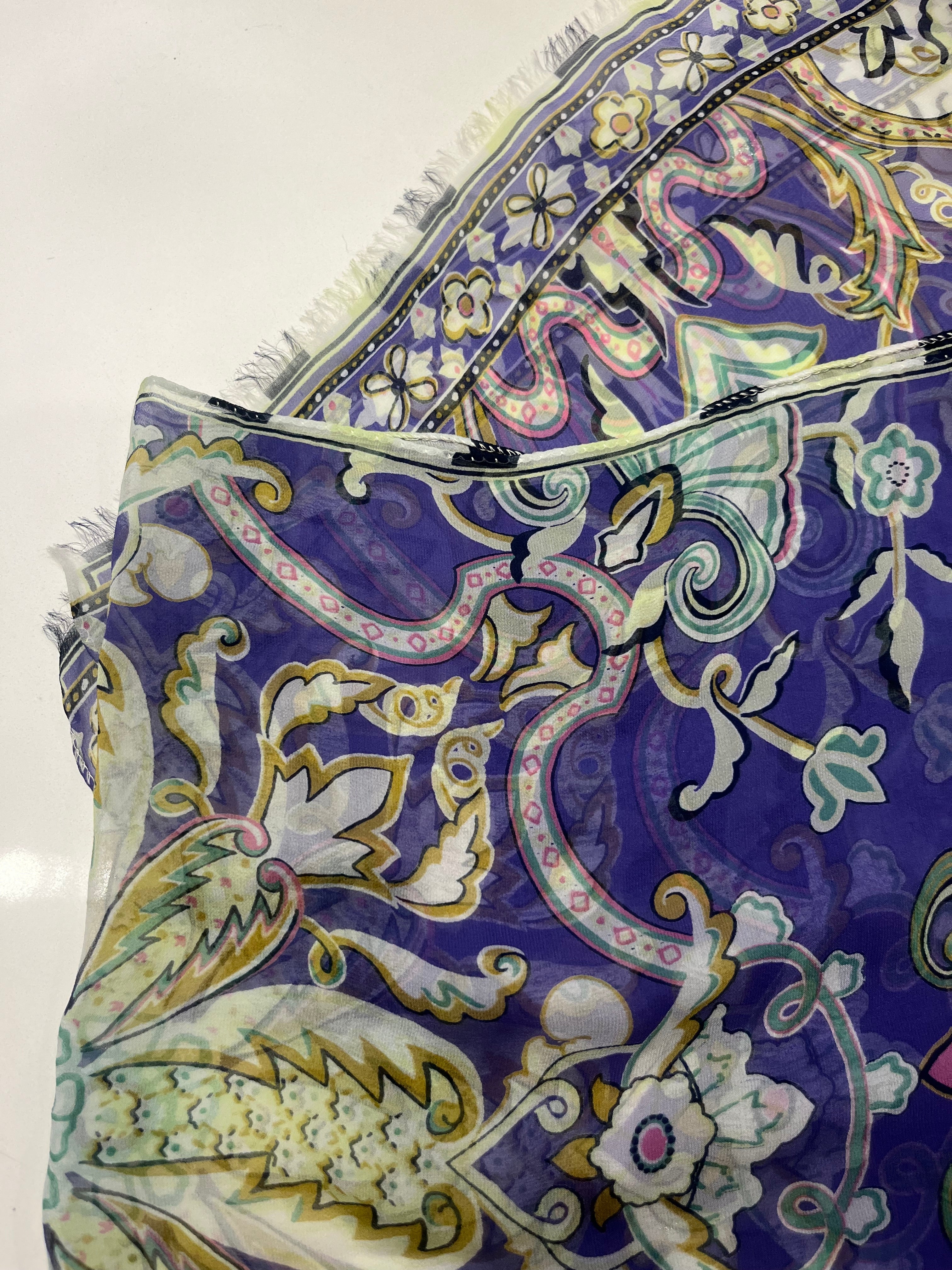 ETRO silk scarf