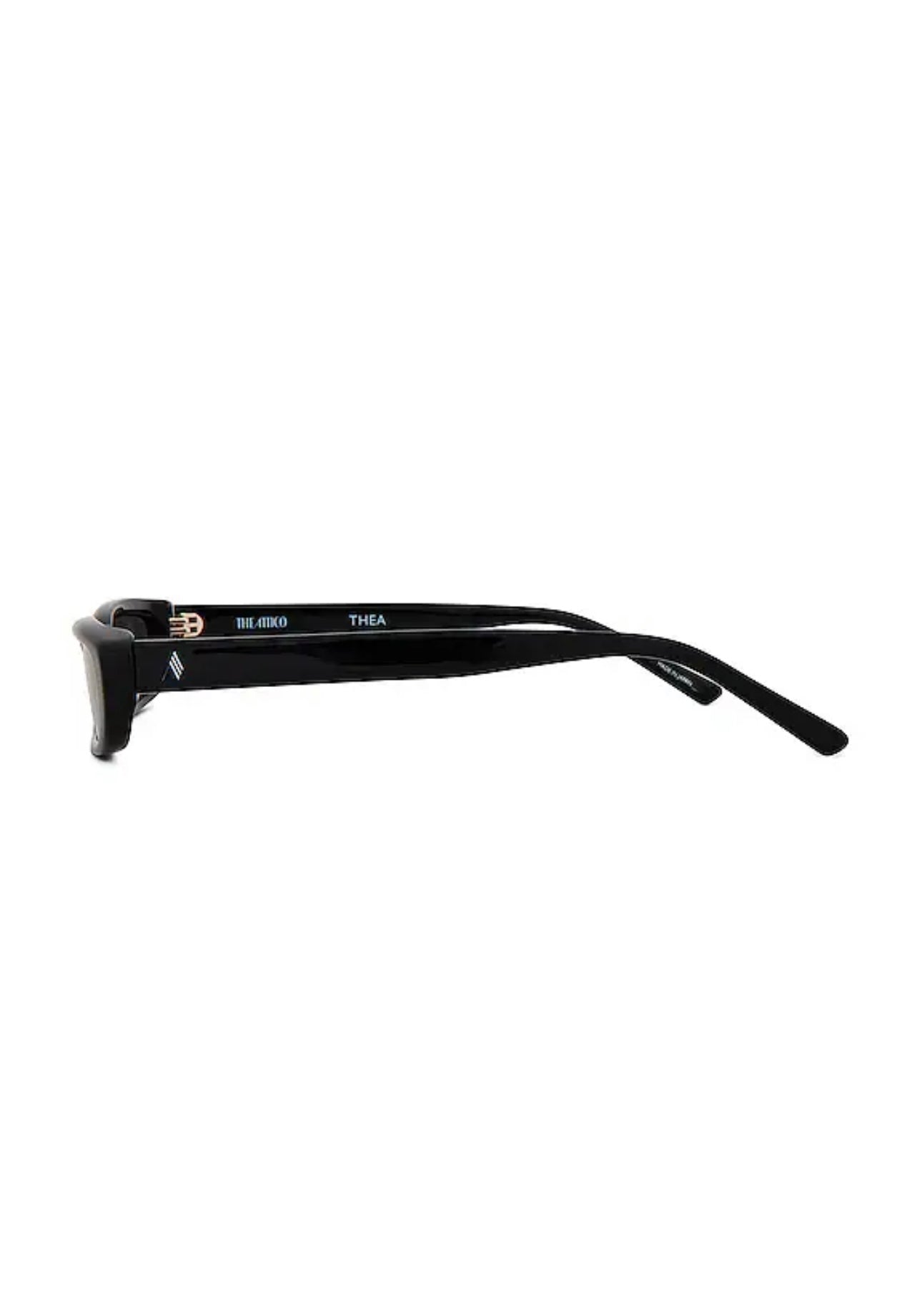 The Attico X Linda Farrow- Thea Sunglasses in Black