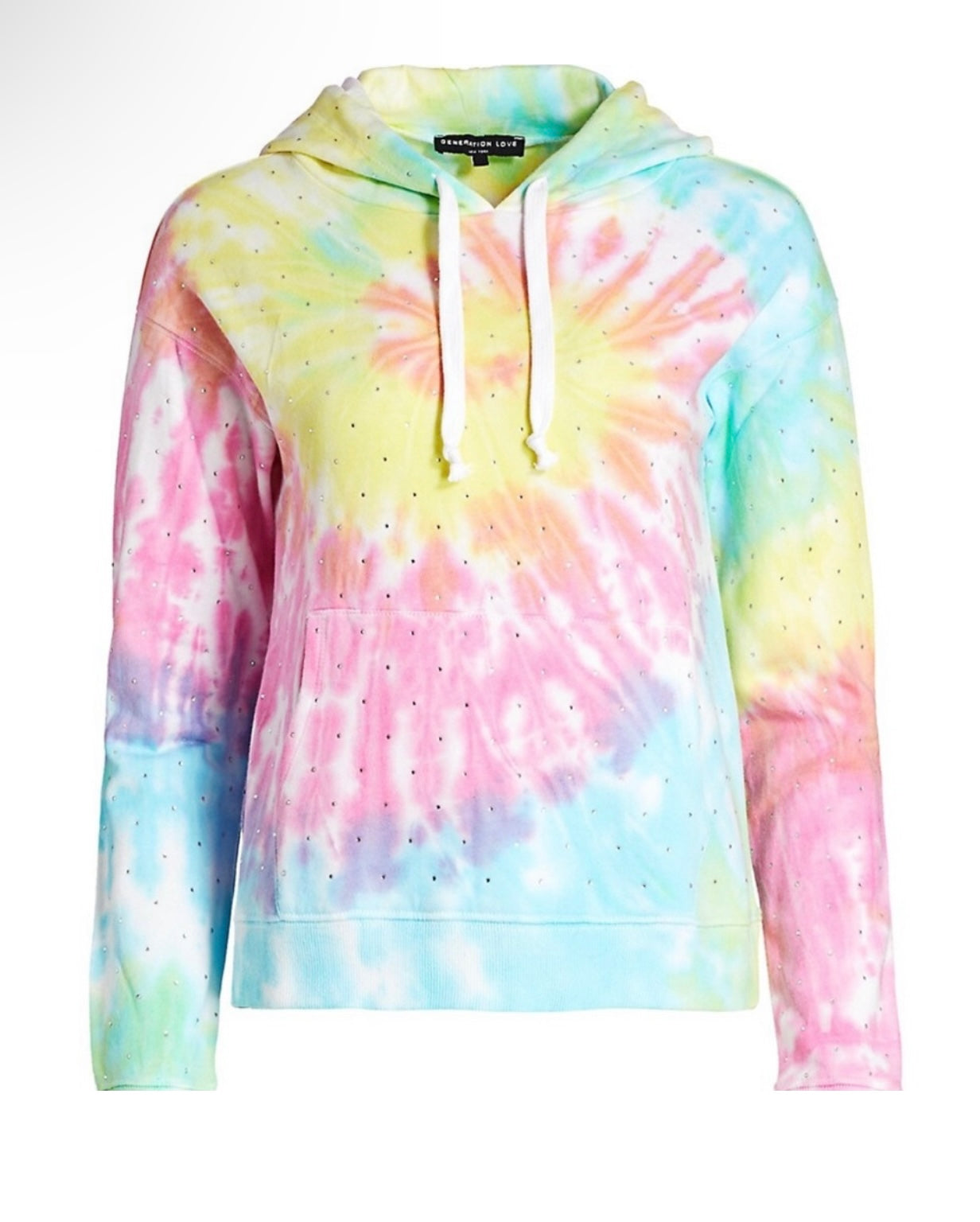 Generation Love Tie Dye Hooded Sweatshirt