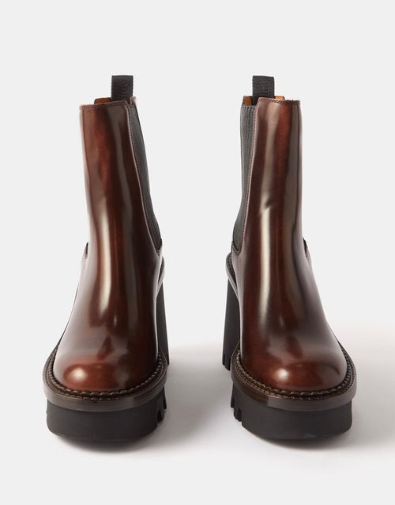 CHLOÉ owena leather chelsea boots