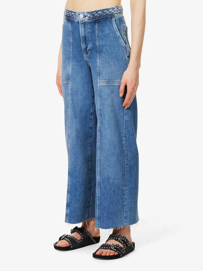 FRAME jeans with braided waist