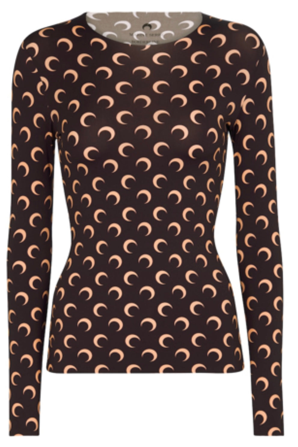 MARINE SERRE
Printed jersey top