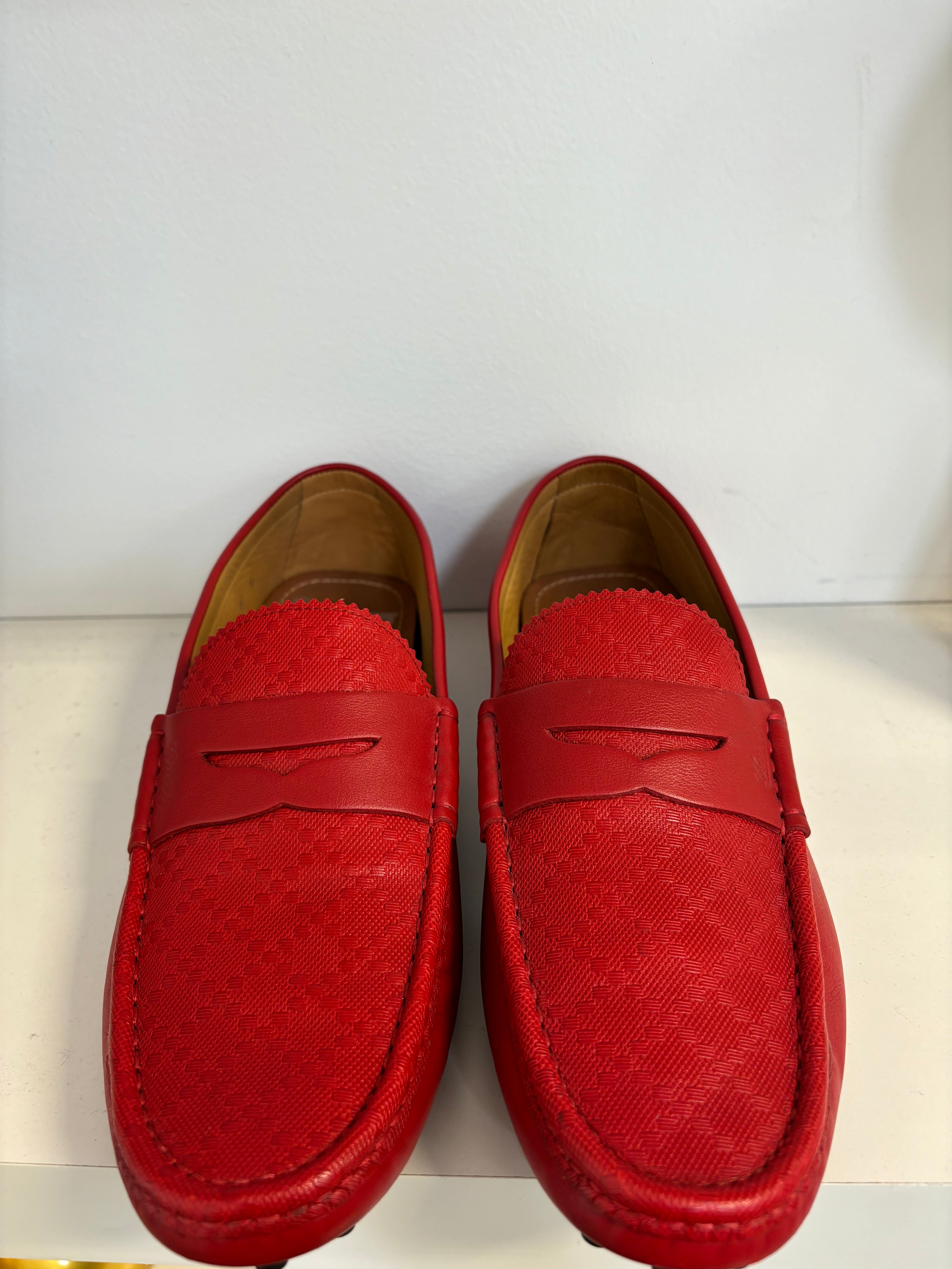 Gucci Men’s Red Loafers