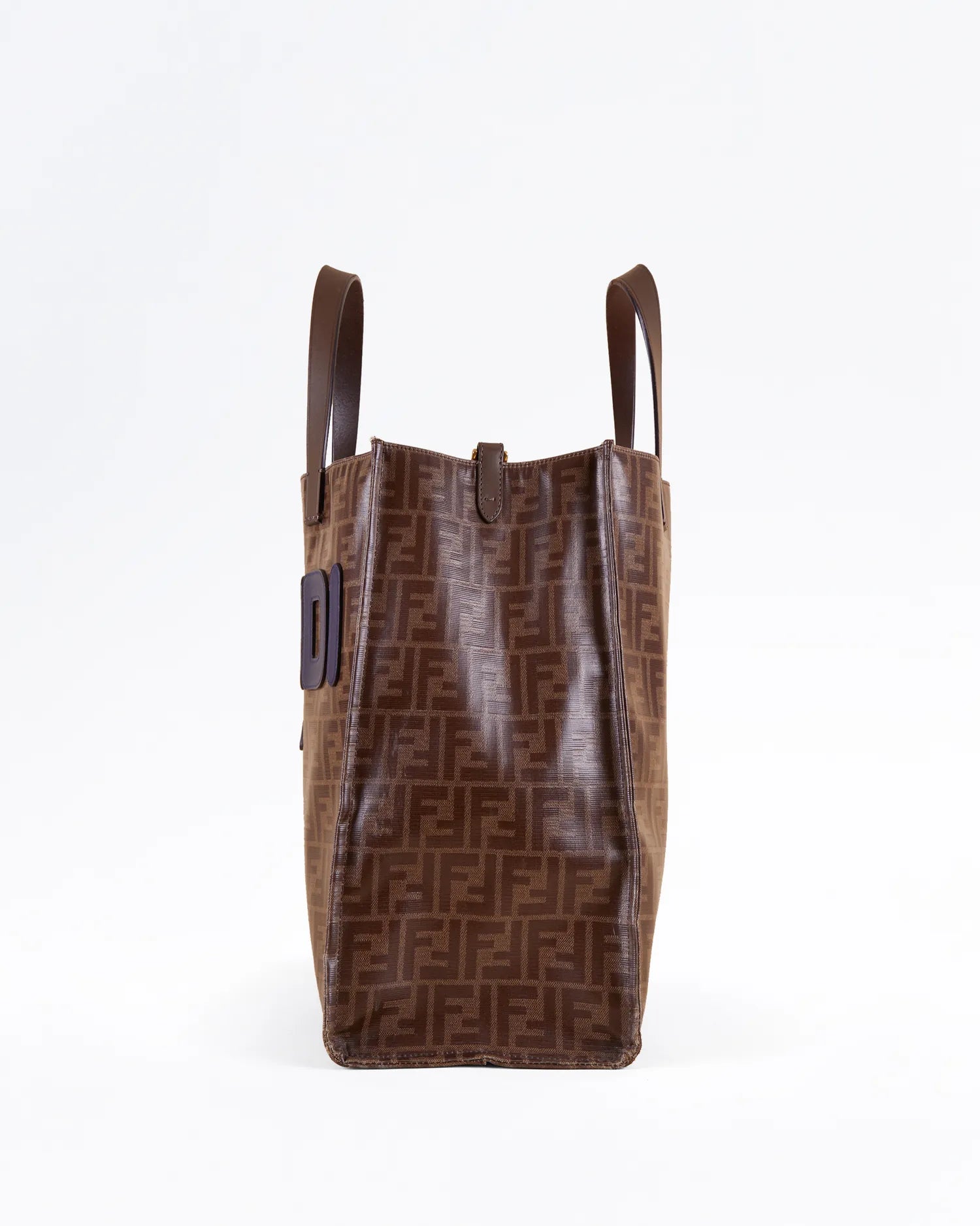 FENDI x FILA logo tote bag