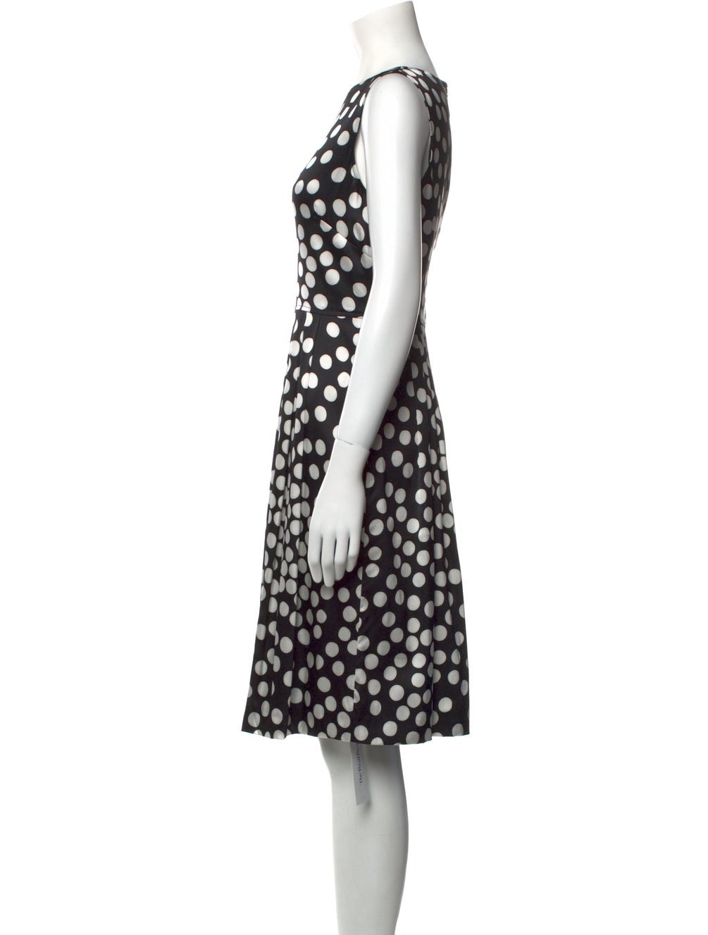 ST. JOHN polka dot dress