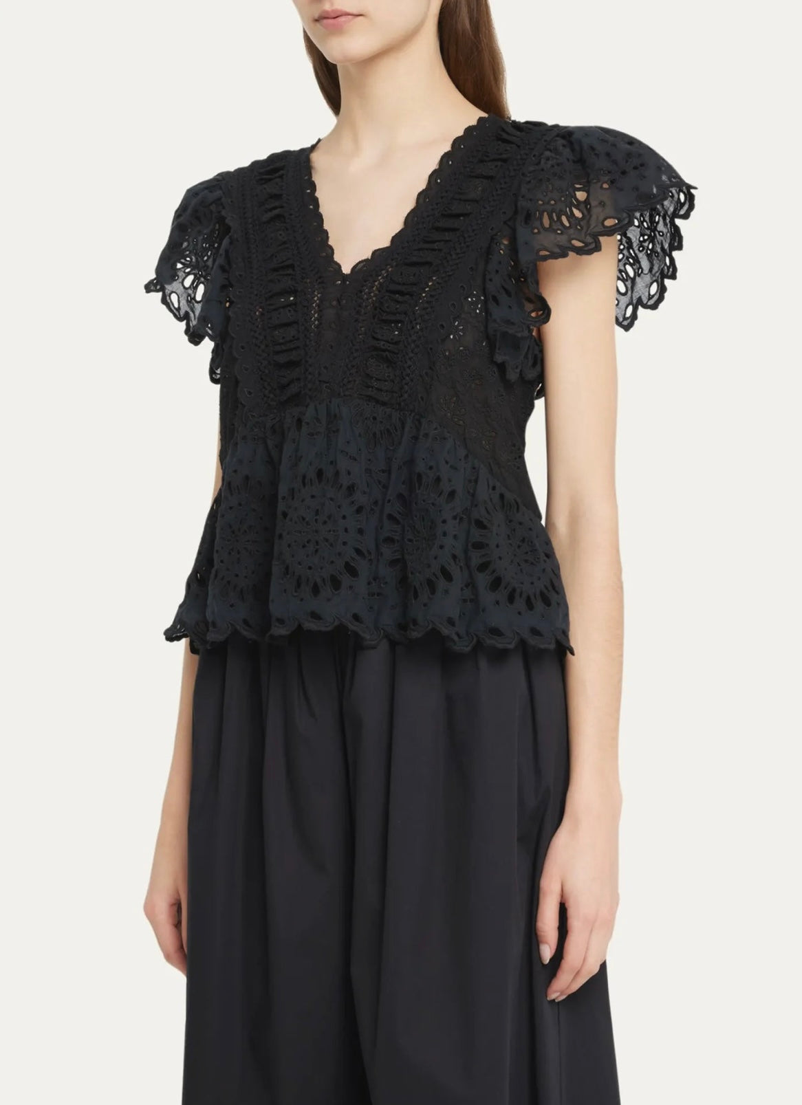 Sea New York
Addie Eyelet Top