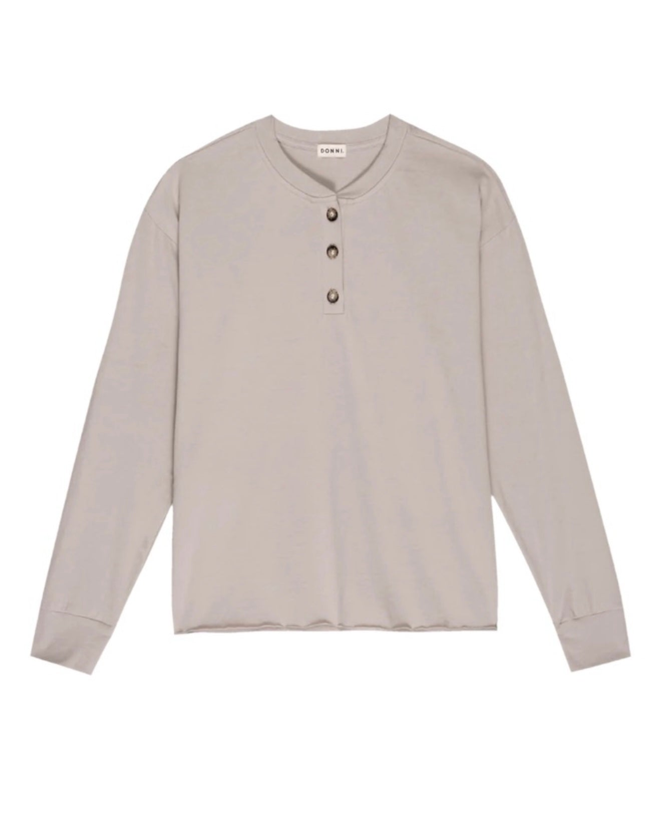 DONNI henley long sleeve