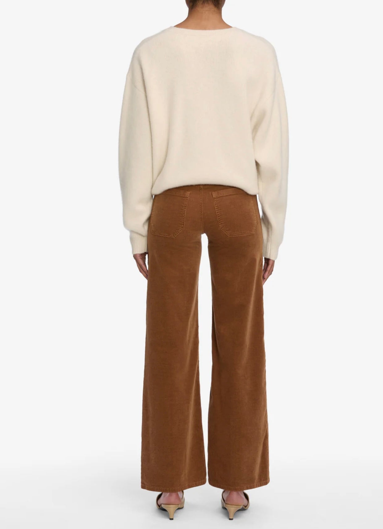 Frame Le Slim Palazzo Modernist Pocket Corduroy